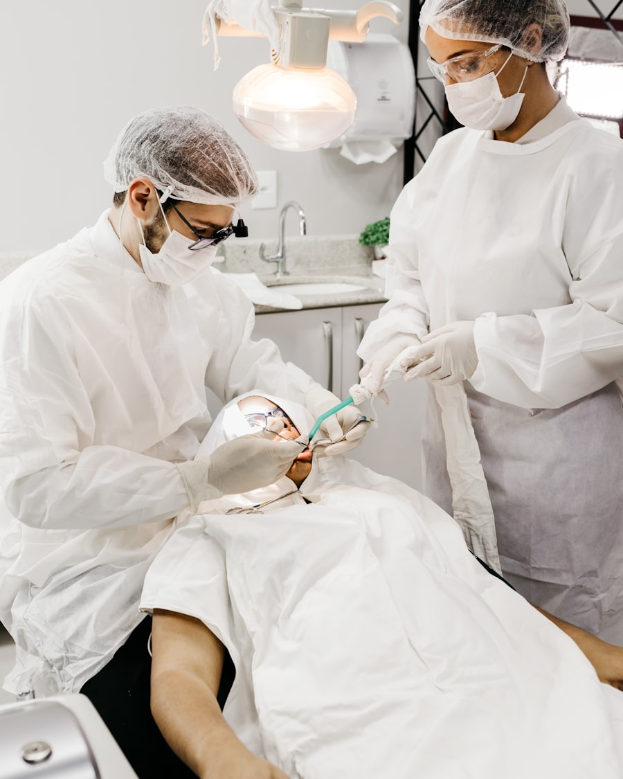 Sala de tratamiento de la clínica